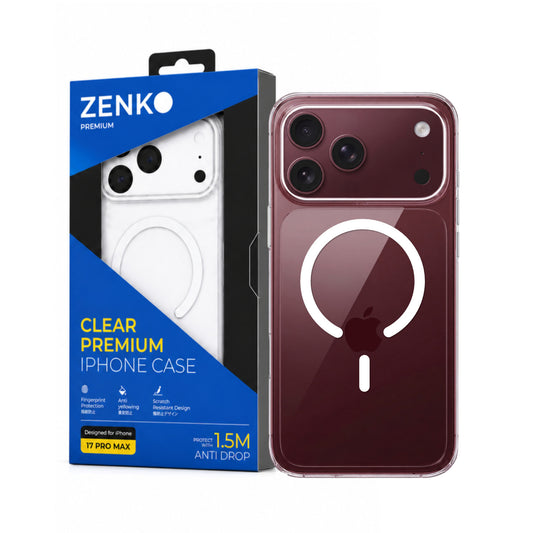 Ốp Zenko Premium MagSafe – Clear