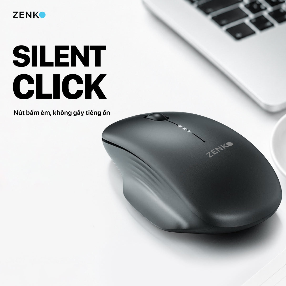 Chuột không dây Zenko Pro Silent ZKM1