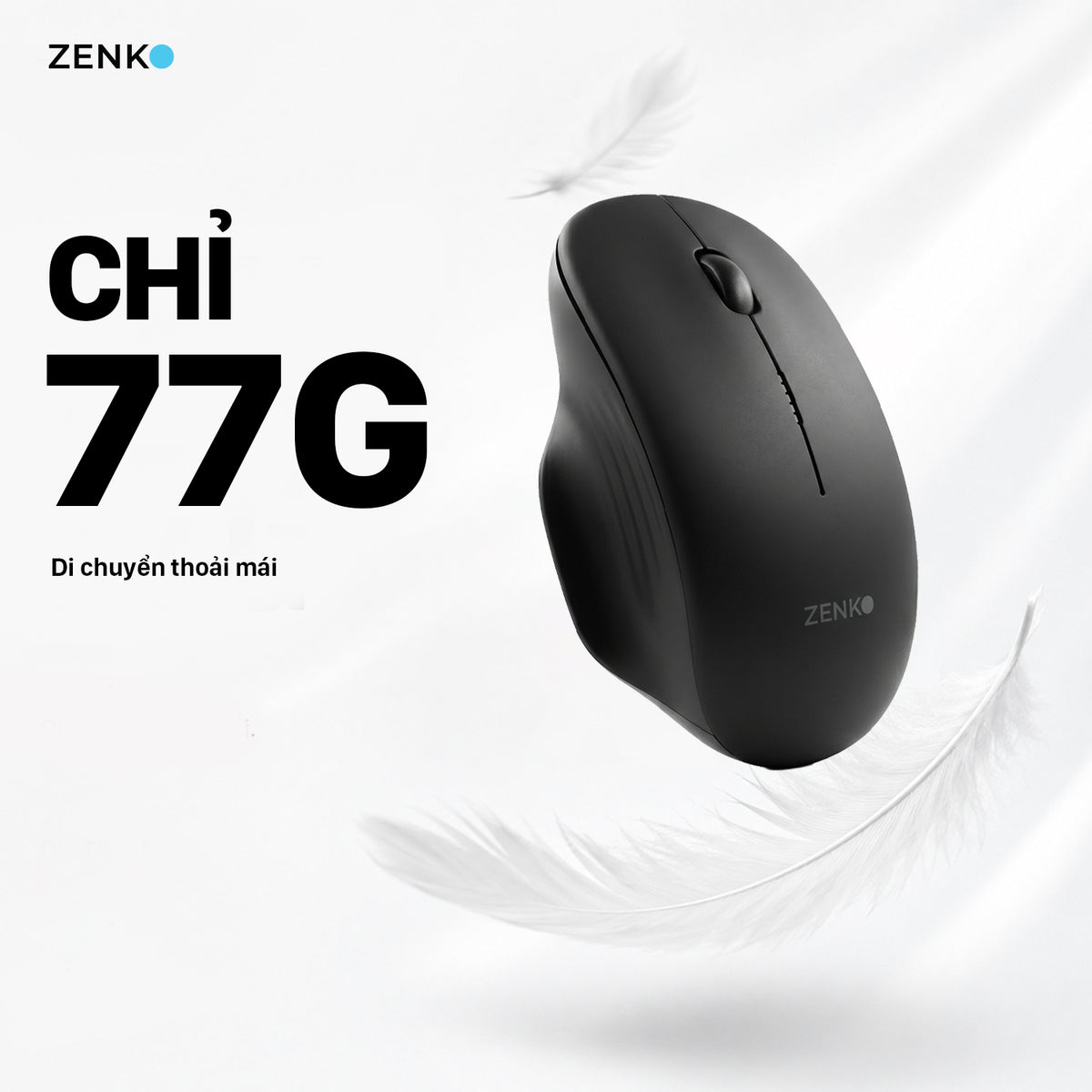 Chuột không dây Zenko Pro Silent ZKM1