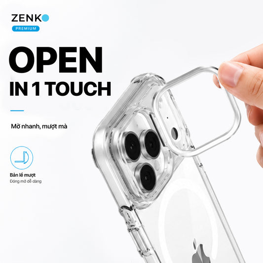 Ốp Zenko Premium MagSafe – Camera Protect