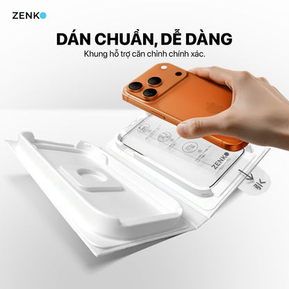 Kính cường lực siêu cứng Zenko Premium - 2 miếng