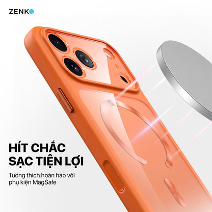 Ốp Zenko Premium MagSafe – Ring Stand