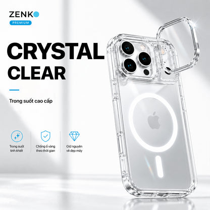 Ốp Zenko Premium MagSafe – Camera Protect