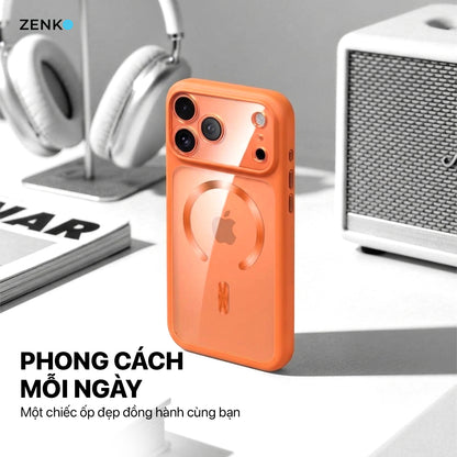 Ốp Zenko Premium MagSafe – Ring Stand