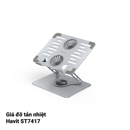 Giá đỡ laptop, tản nhiệt Havit ST7417 (13-inch)