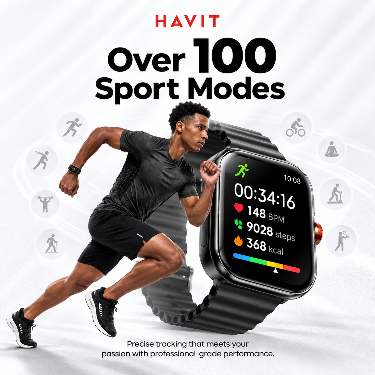 Đồng hô thông minh Havit Smart Watch M9068