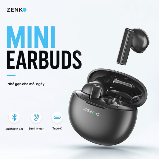Tai nghe mini earbud Zenko Standard ZK92
