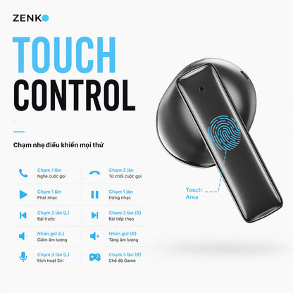 Tai nghe mini earbud Zenko Standard ZK92