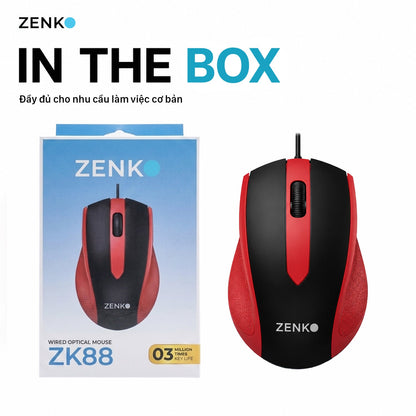 Chuột có dây Zenko Basic ZK88