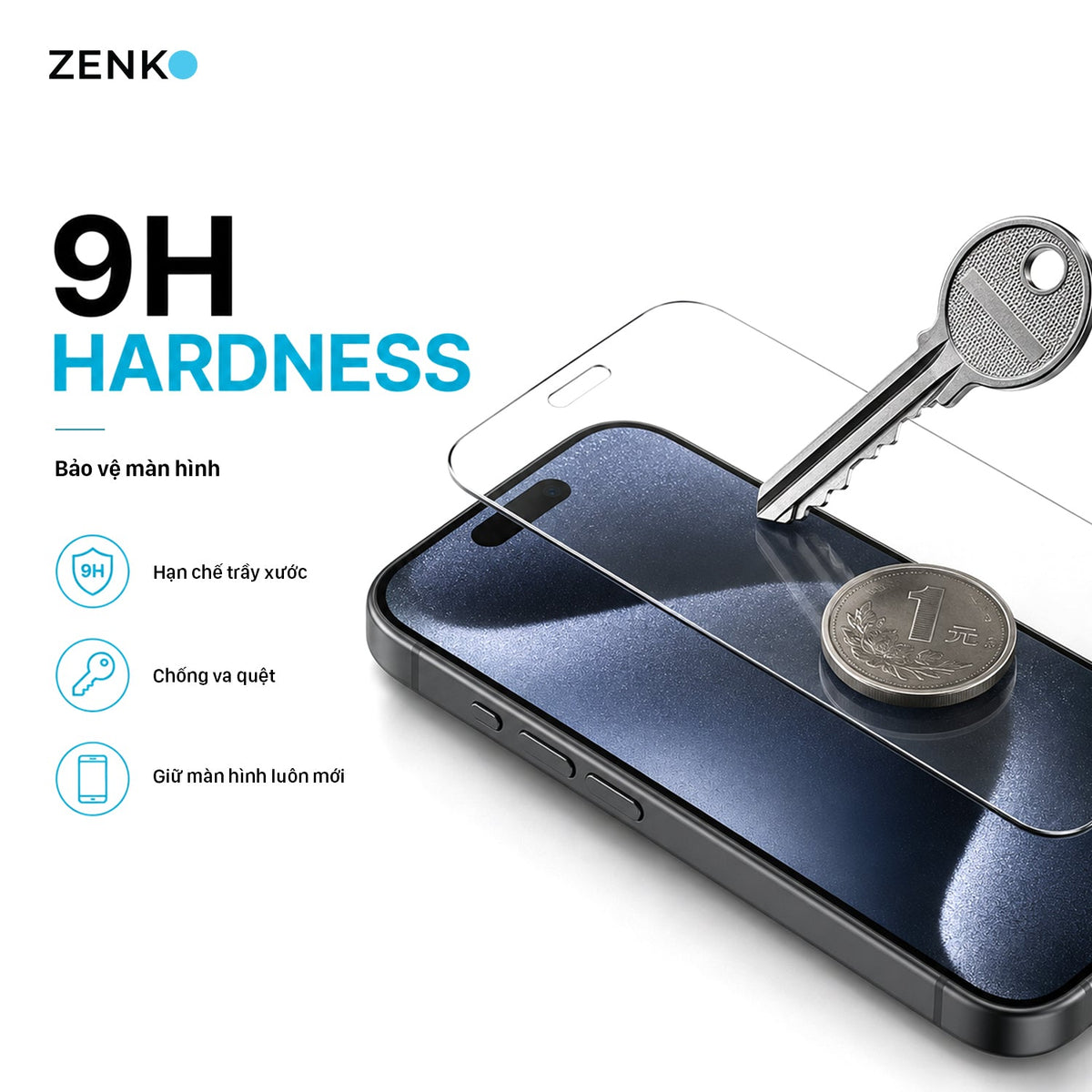 Kính cường lực Zenko Standard
